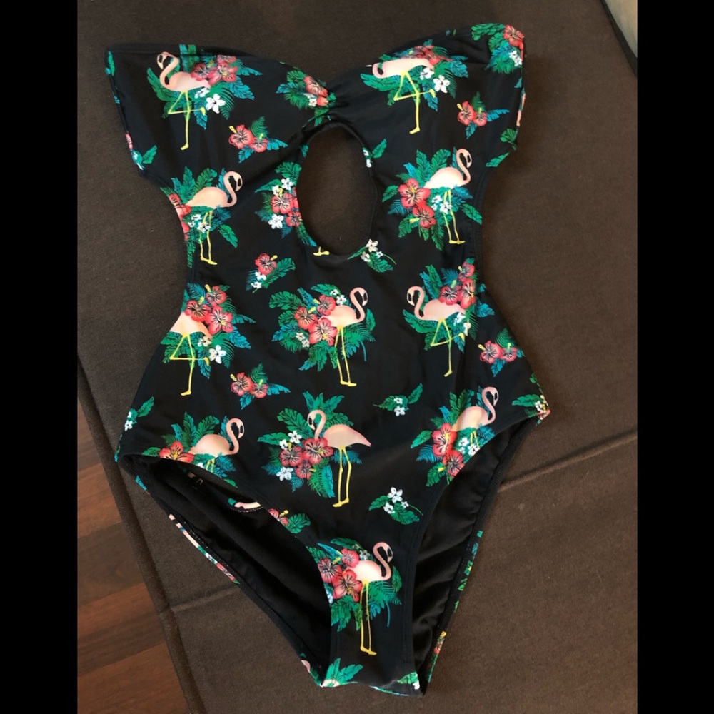Flamingo bathing suit